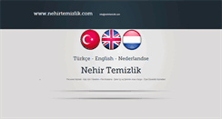 Desktop Screenshot of nehirtemizlik.com