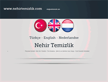 Tablet Screenshot of nehirtemizlik.com